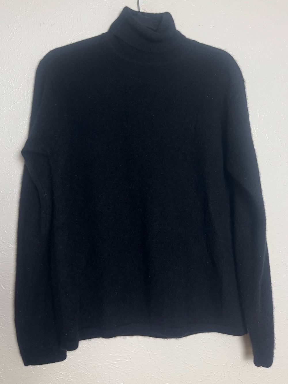 Valerie Steven’s Vintage Black Cashmere Turtle Neck Sweater